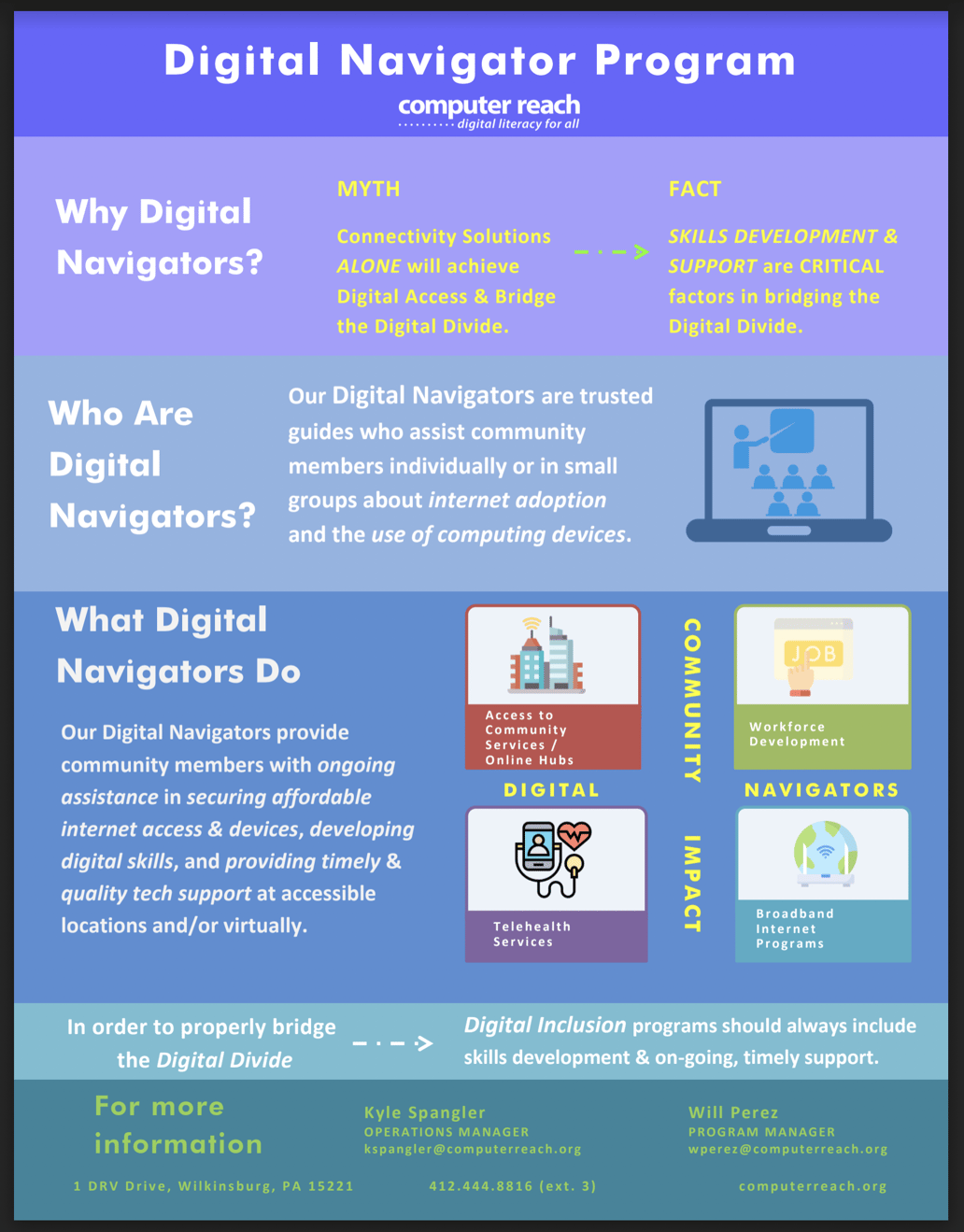 Digital Navigator Program One Pager